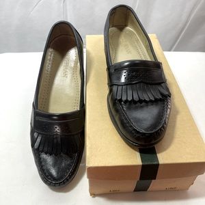 Vintage Cole Haan Black Mens Kiltie Loafer Size 10.5 D
